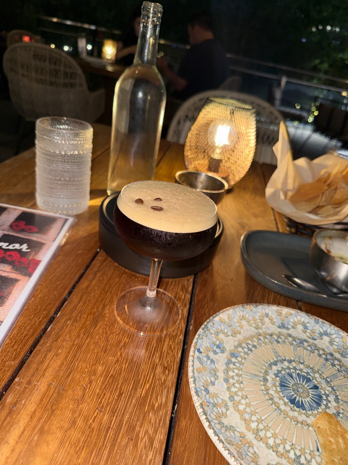 Espresso martini at Mexican Sugar, photographed by Jake Call