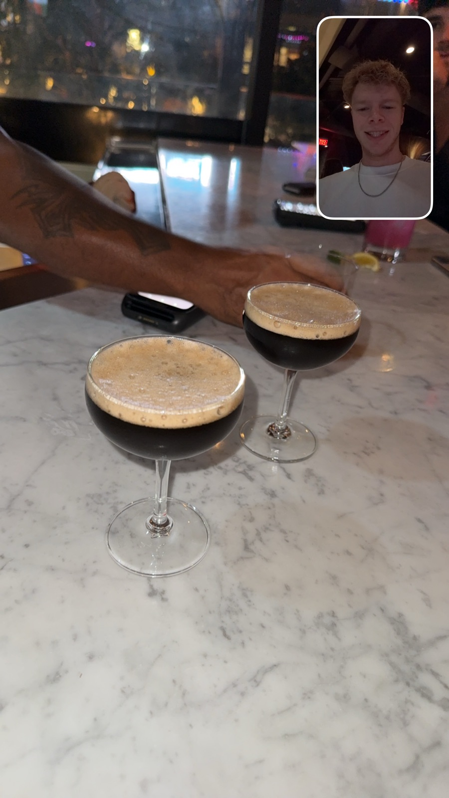 Espresso martini at Puttery