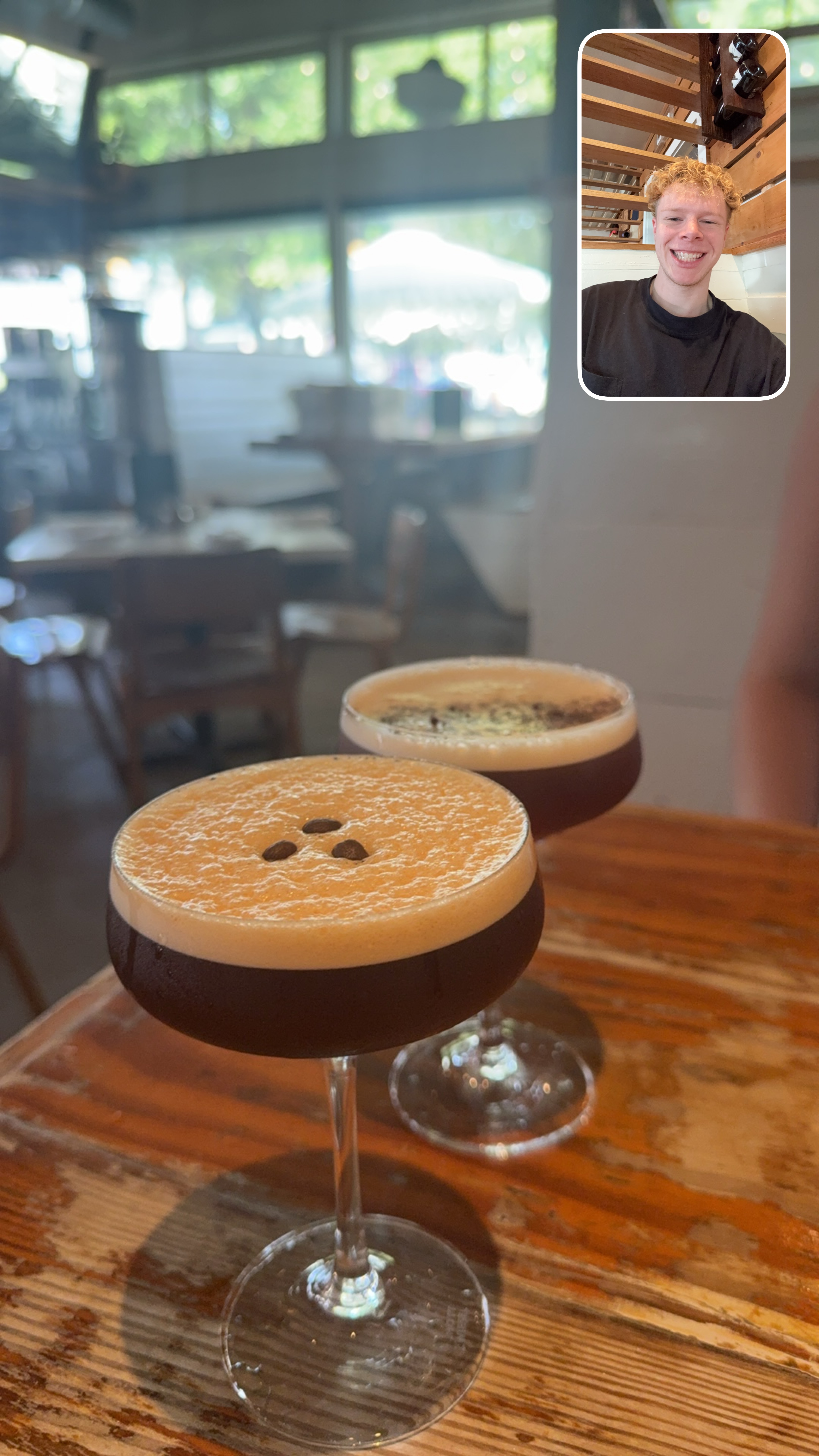 Espresso martini at Oddfellows, photographed by Jake Call