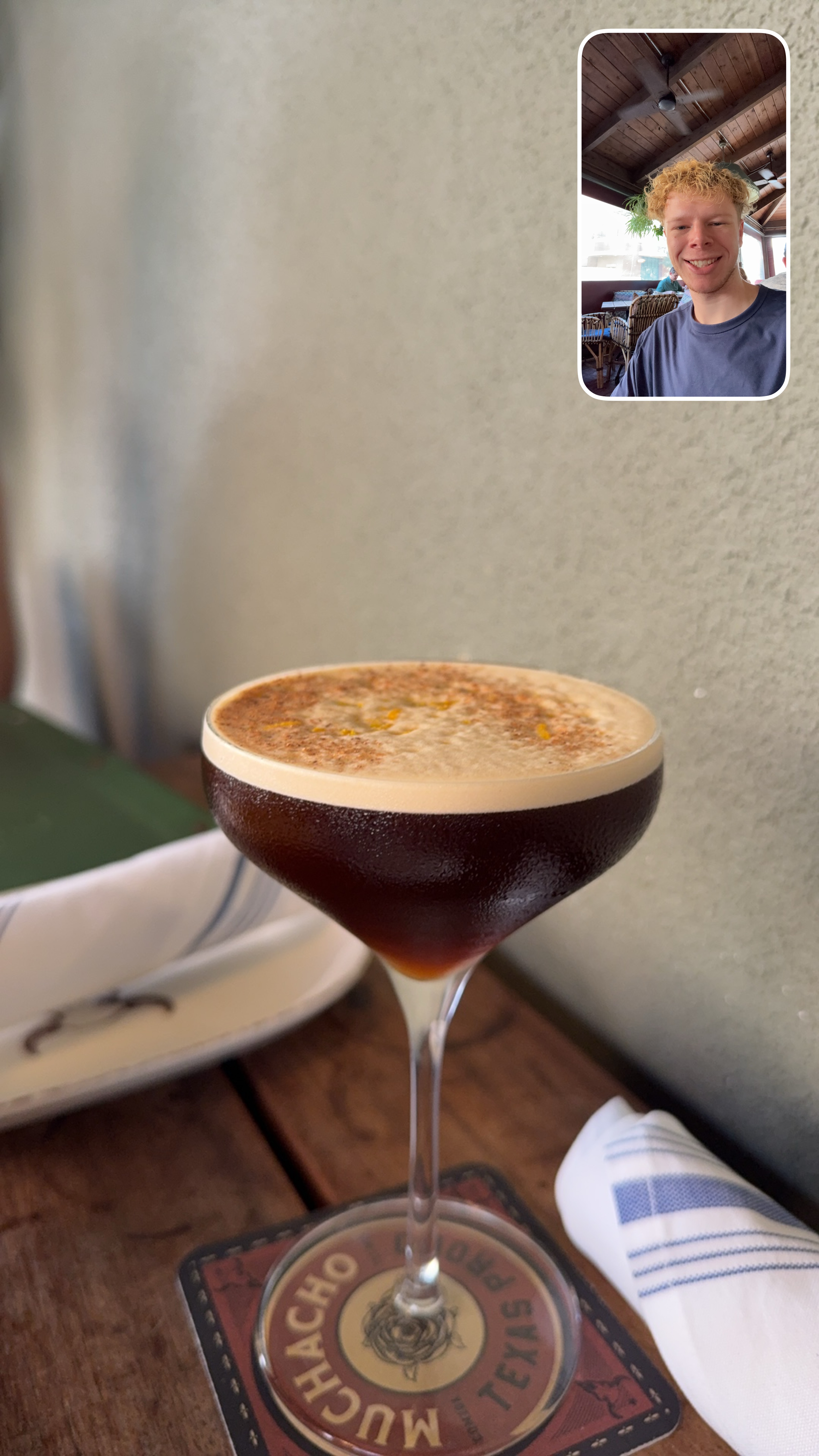 Espresso martini at Muchacho, photographed by Jake Call