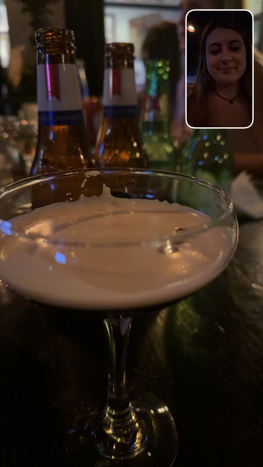 Espresso martini at Spider Murphy’s Pub