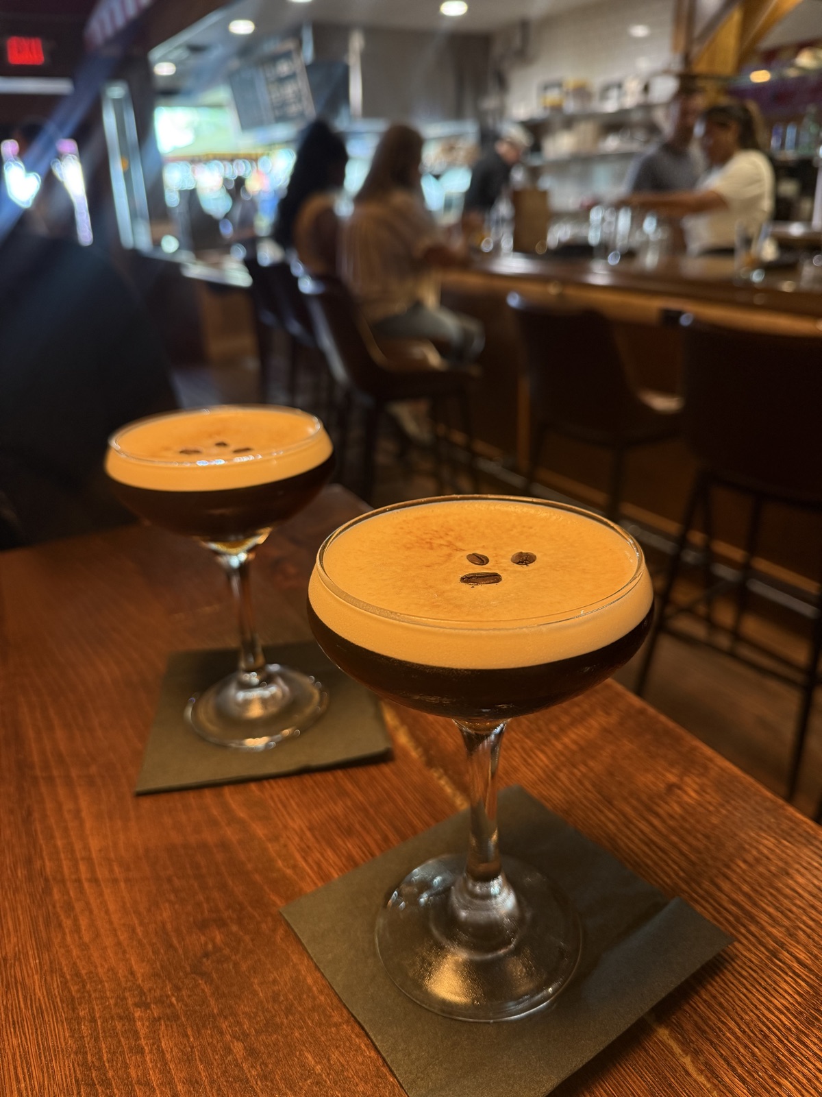 Espresso martini at Shorty's McKinney