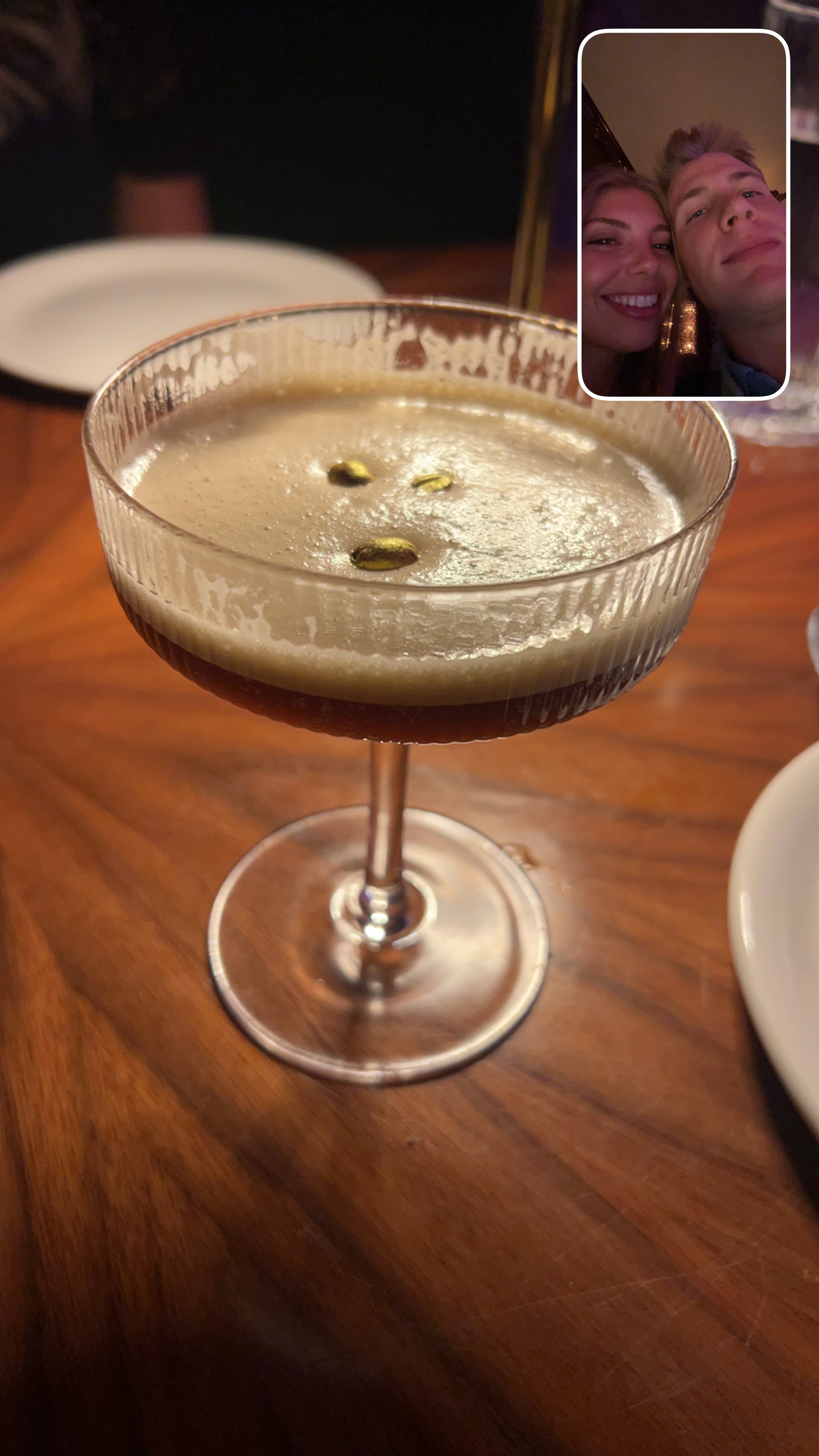 Espresso martini at JING Scottsdale, photographed by EspressoMyTini member