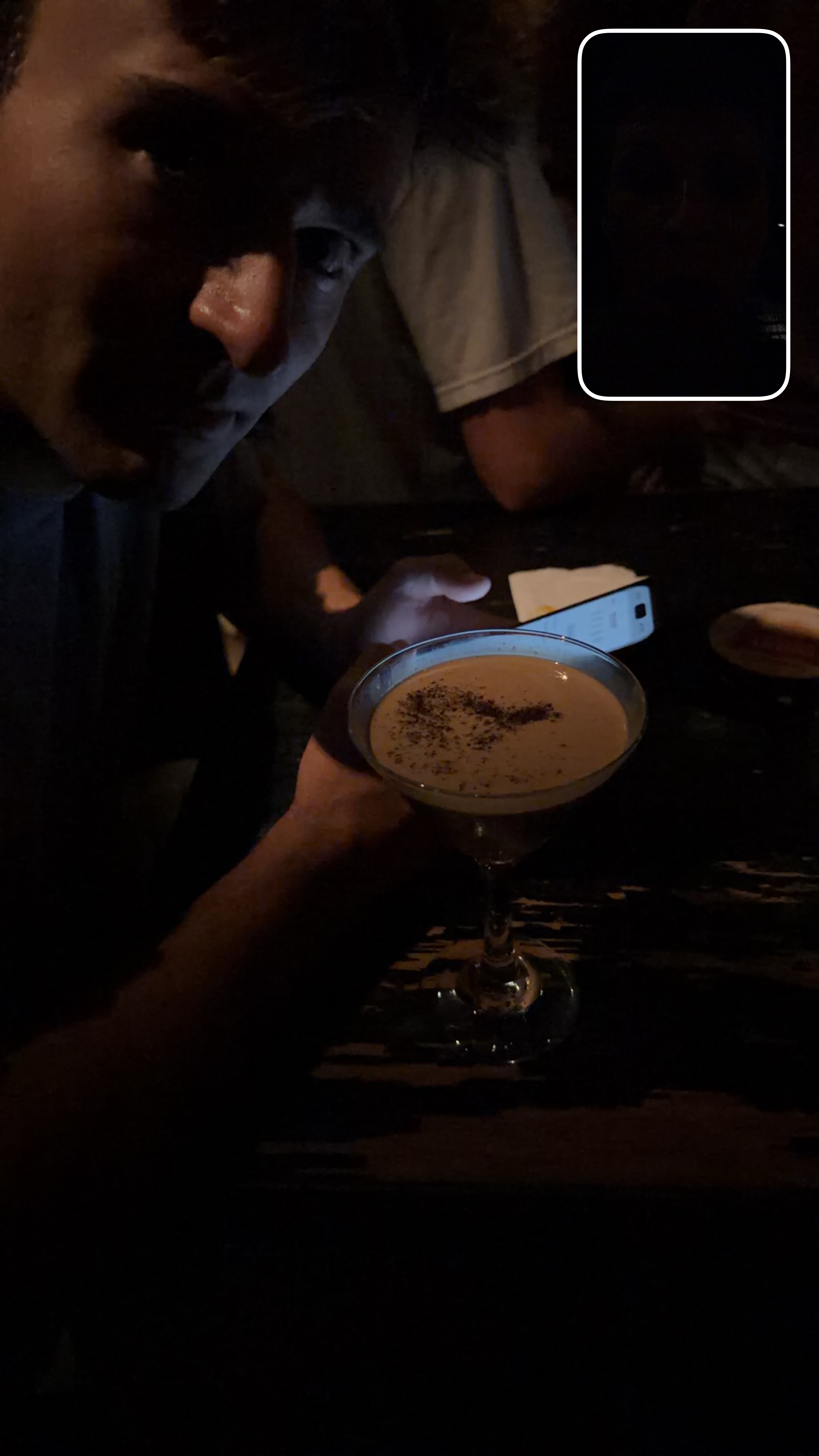 Espresso martini at the Skellig, photographed by Wade Hunter