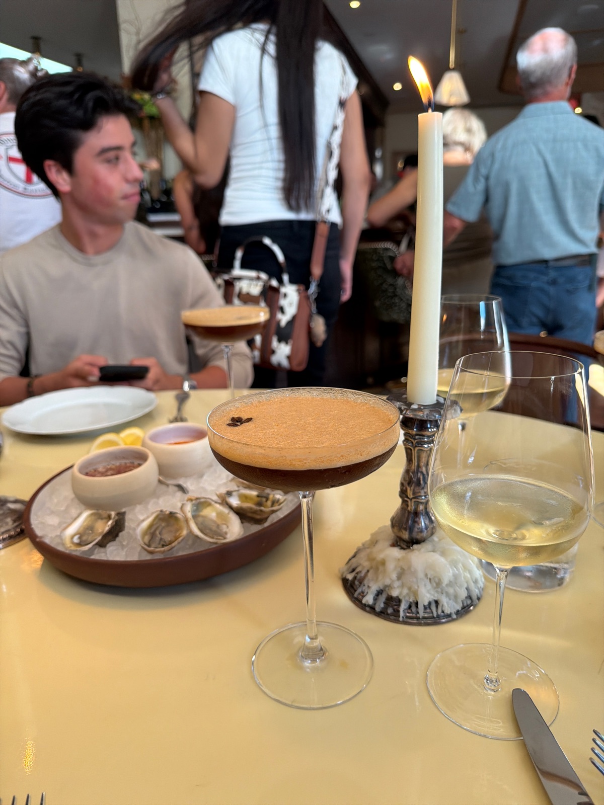 Espresso martini at Walkers', photographed by Wade Hunter