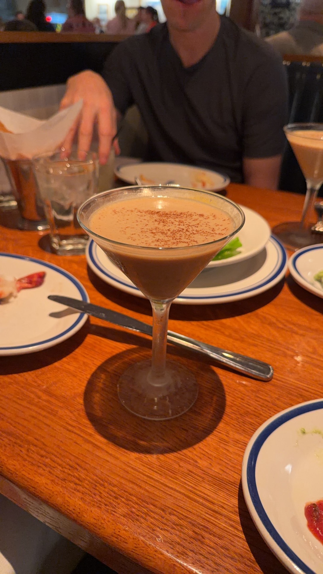 Espresso martini at Hudson House, photographed by Wade Hunter
