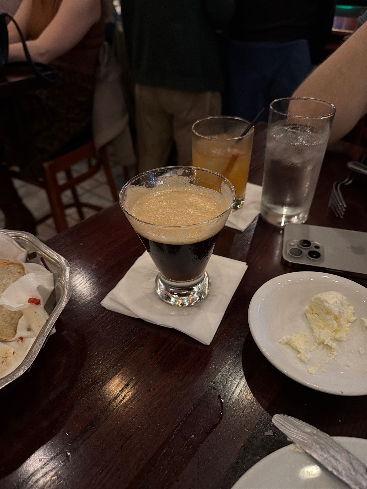 Espresso martini at Calo Ristorante