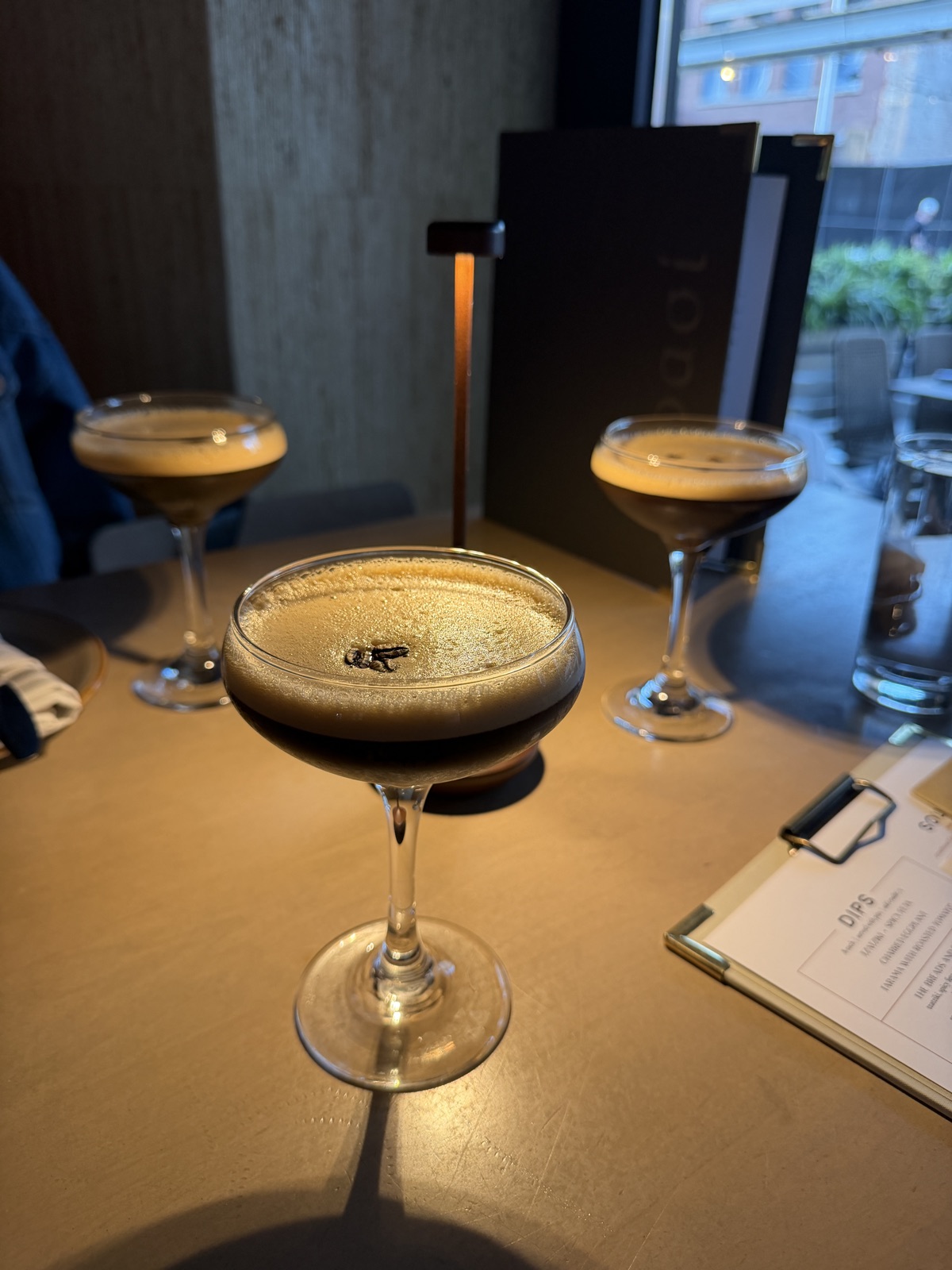 Espresso martini at LÝRA
