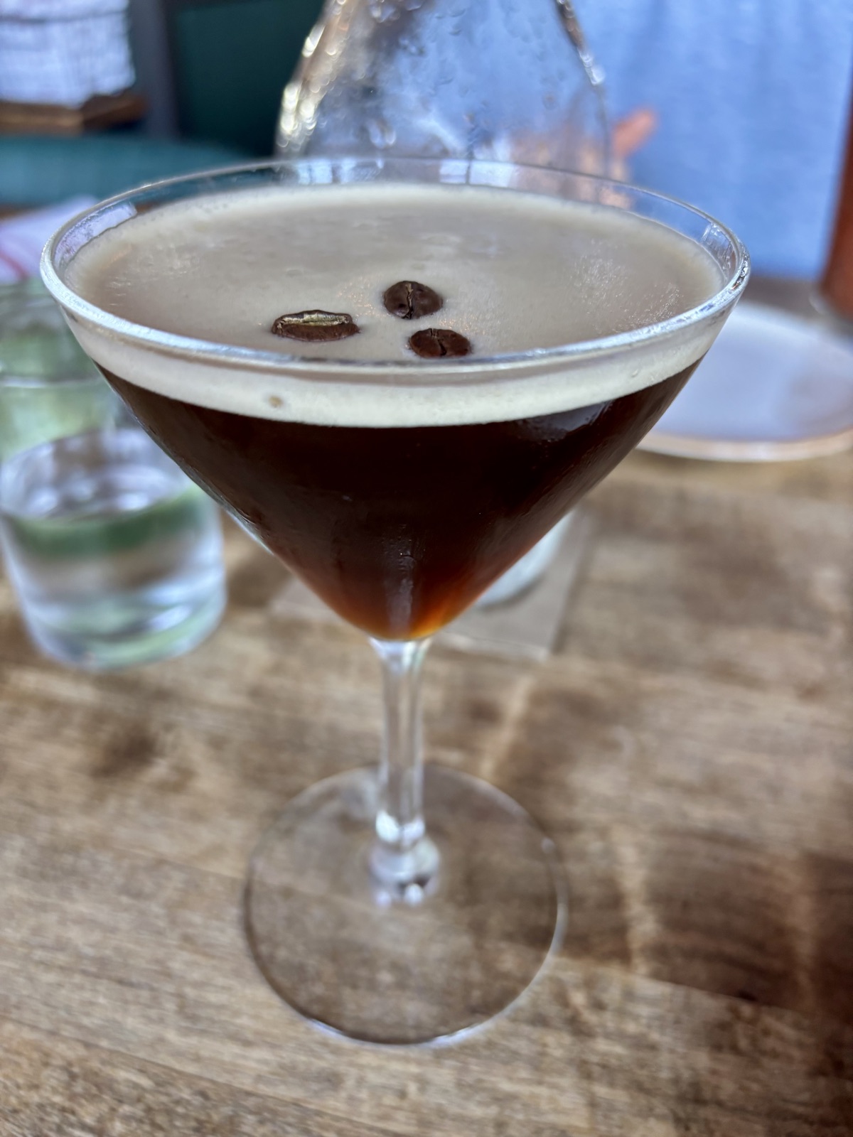 Espresso martini at Whiskey Cake Kitchen & Bar