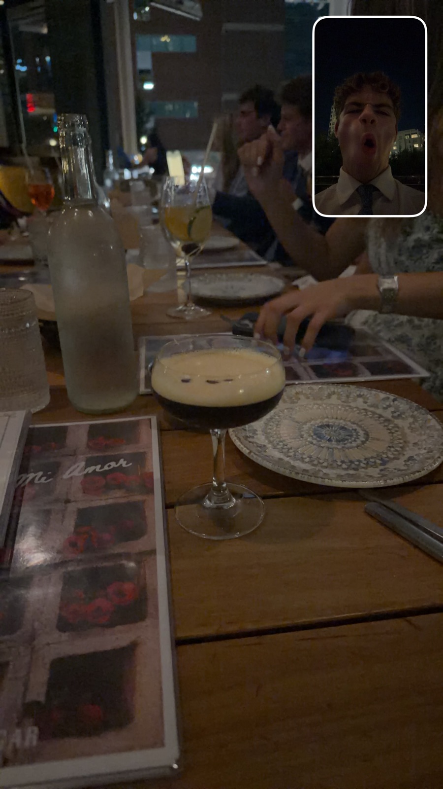 Espresso martini at Mexican Sugar, photographed by Zach Gay