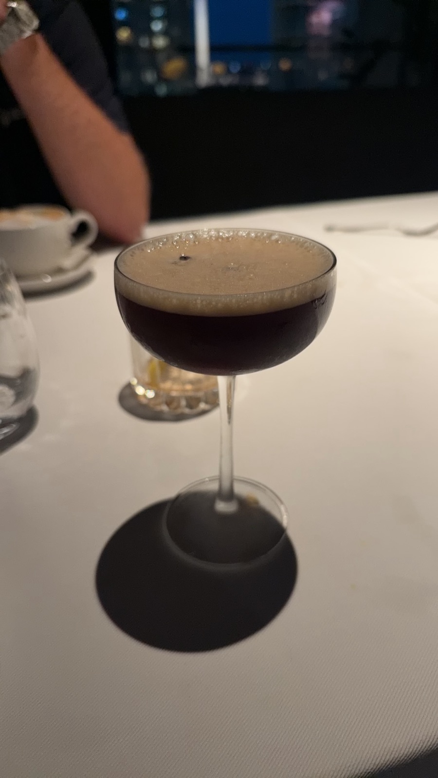 Espresso martini at Stillwell's, photographed by Adam Glospie