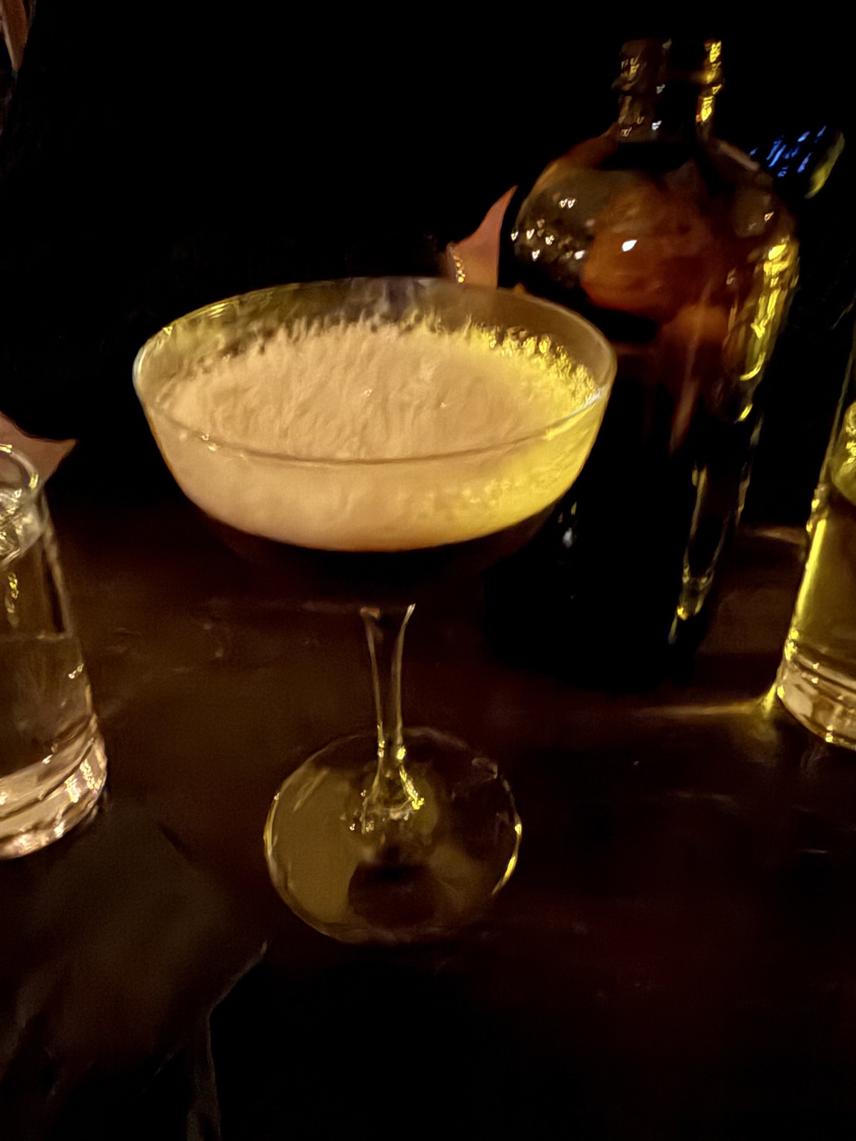 Espresso martini at Sparrow, photographed by Nici