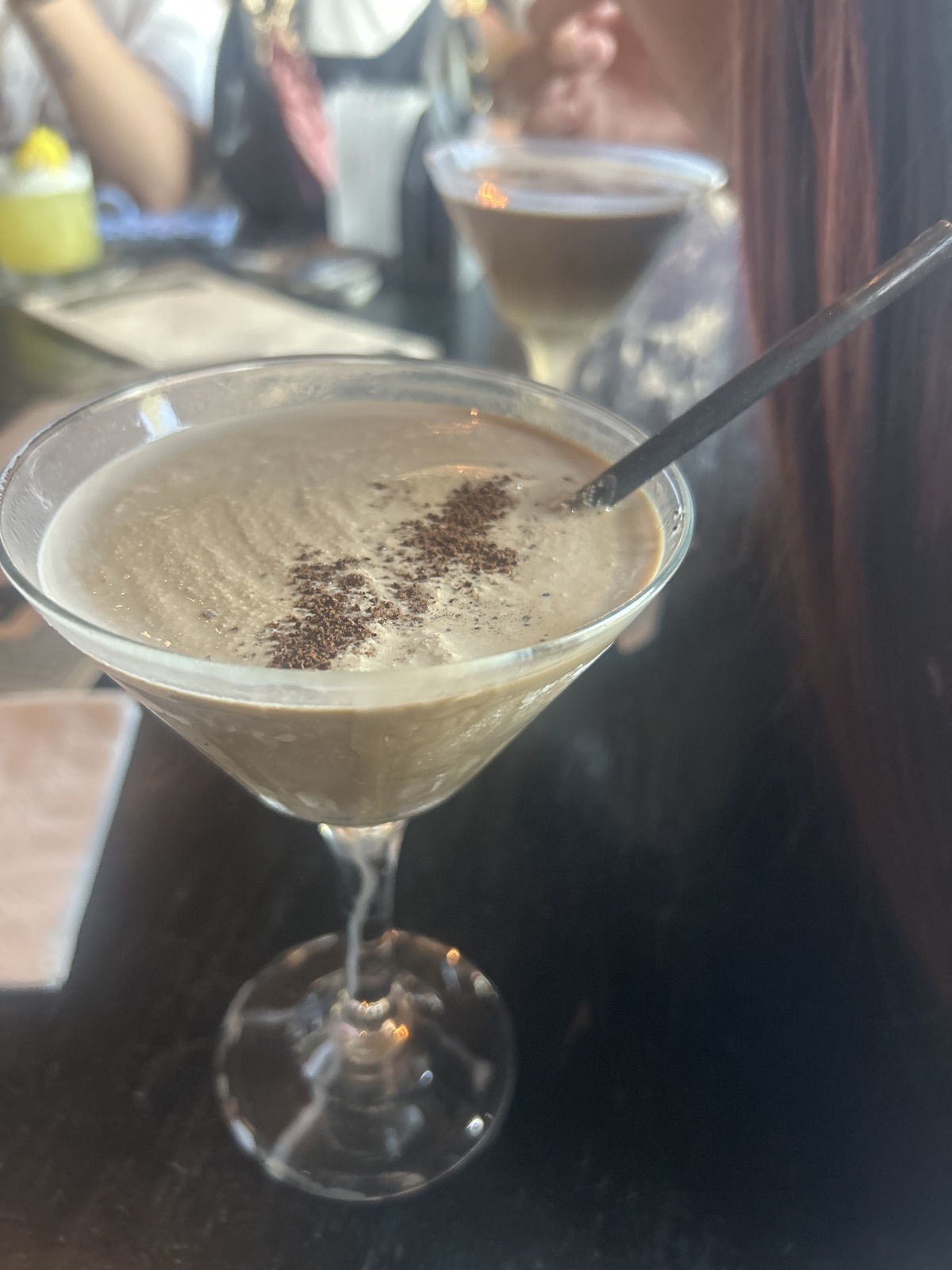 Espresso martini at the Skellig, photographed by Anonymous