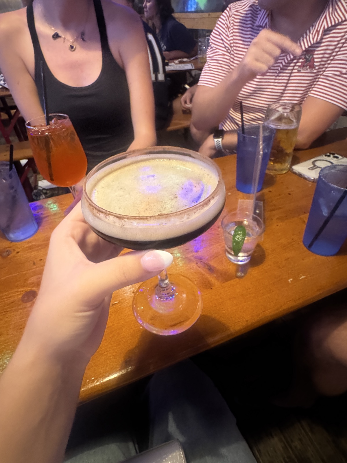 Espresso martini at Crystal Springs Hideaway, photographed by Lexi Mund