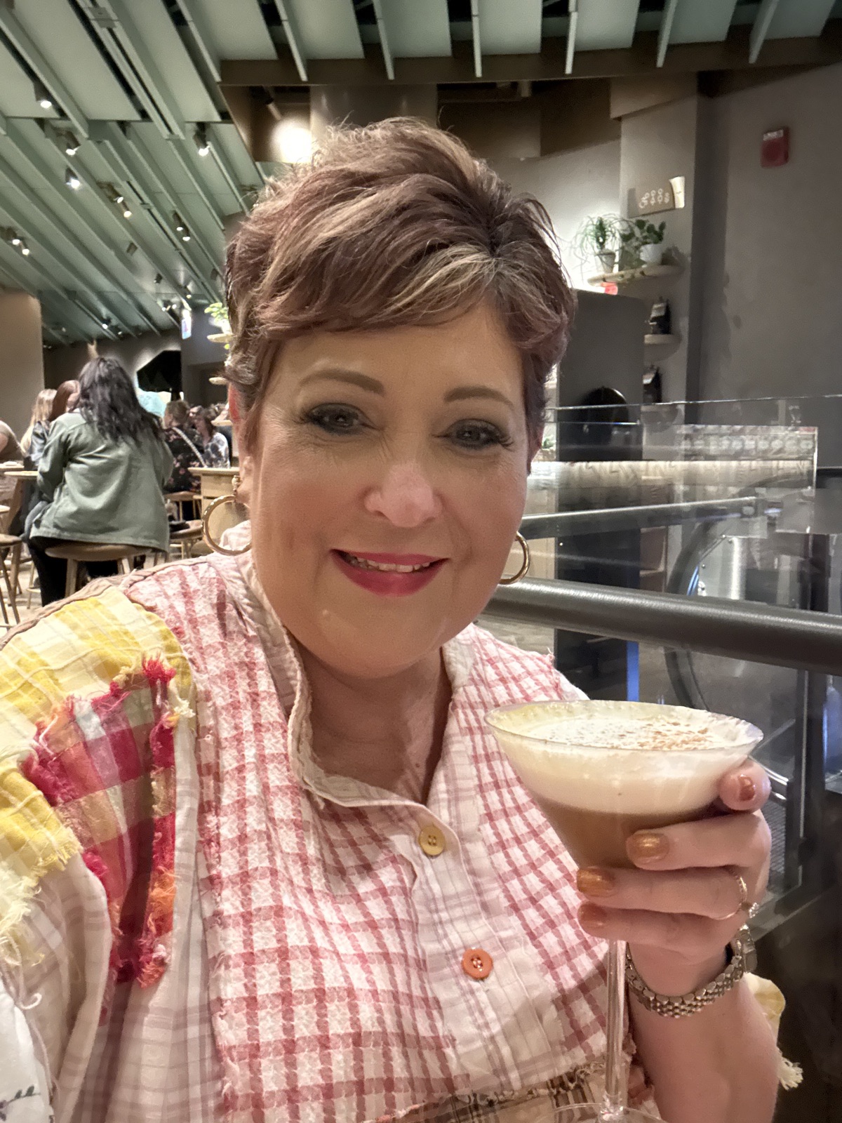 Espresso martini at Starbucks Reserve Roastery, photographed by Rebecca Norris