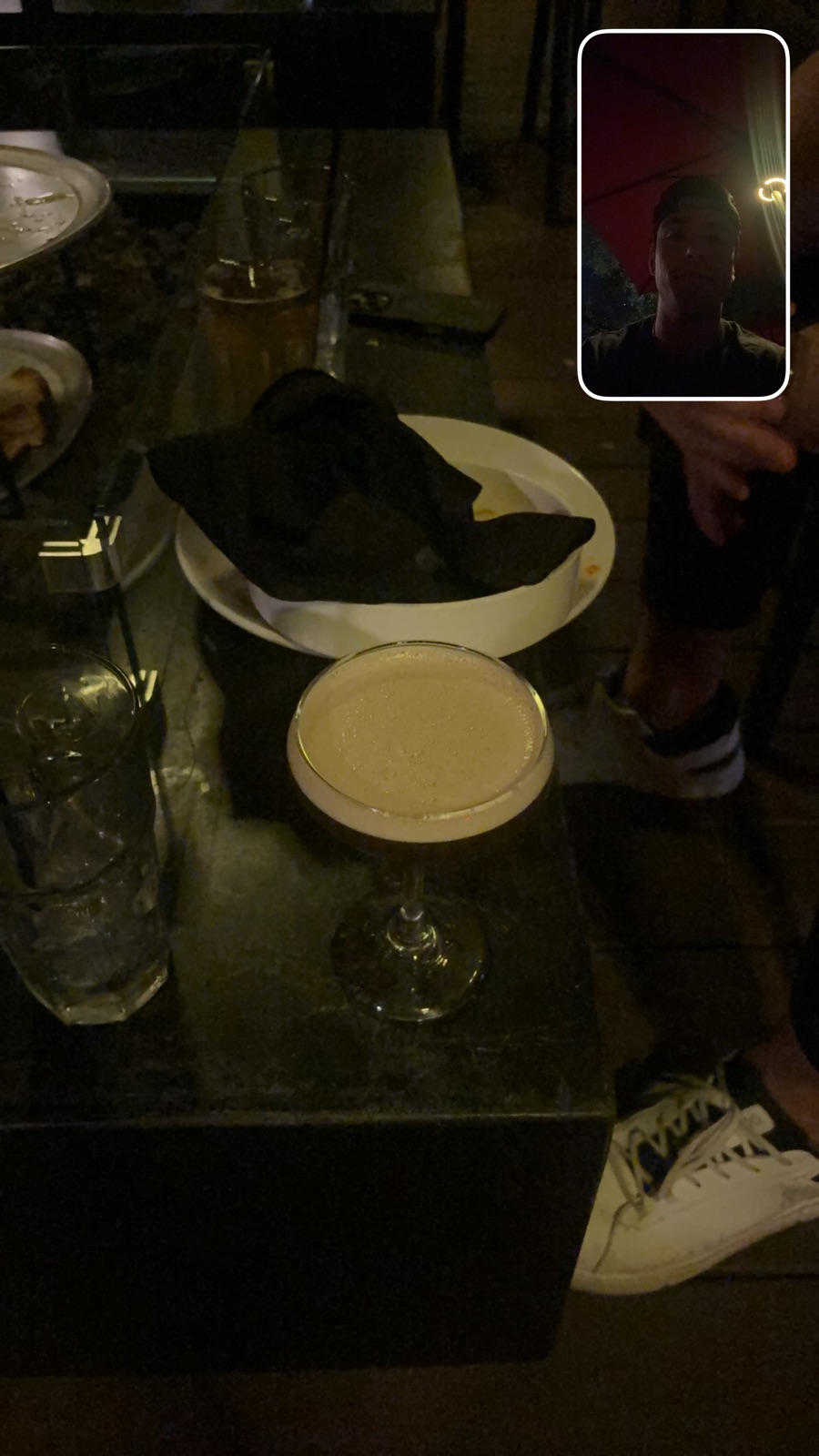 Espresso martini at Thomas Avenue Beverage Co, photographed by Matthew Ferreira